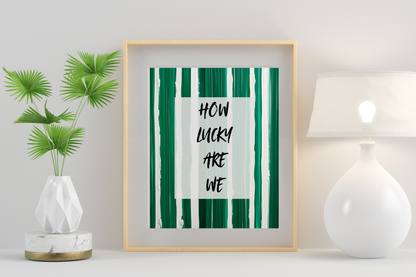 minimalist green acrylic brush stroke wall art printable home decor